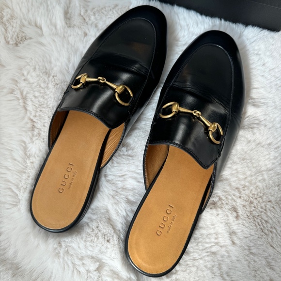 Gucci Provincetown leather mules, black, size 38.5 - Picture 5 of 5
